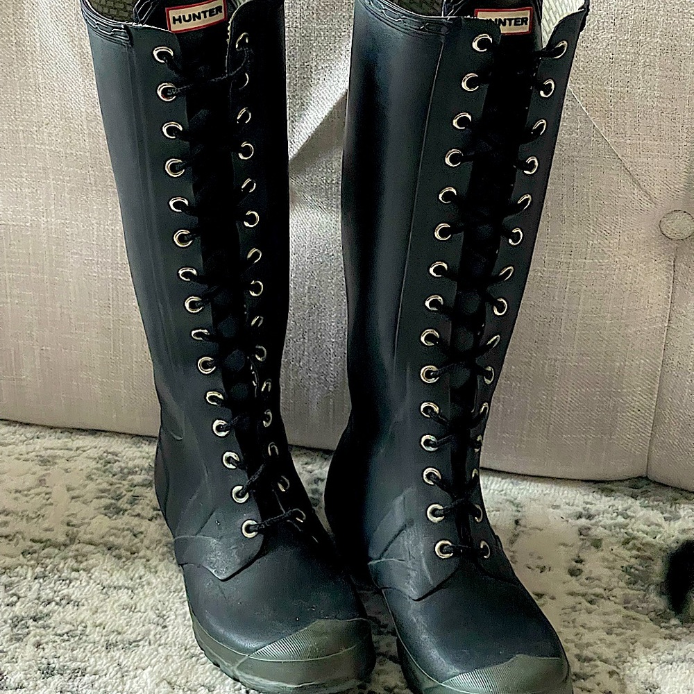 Hunter Rain Boots size 8 Women